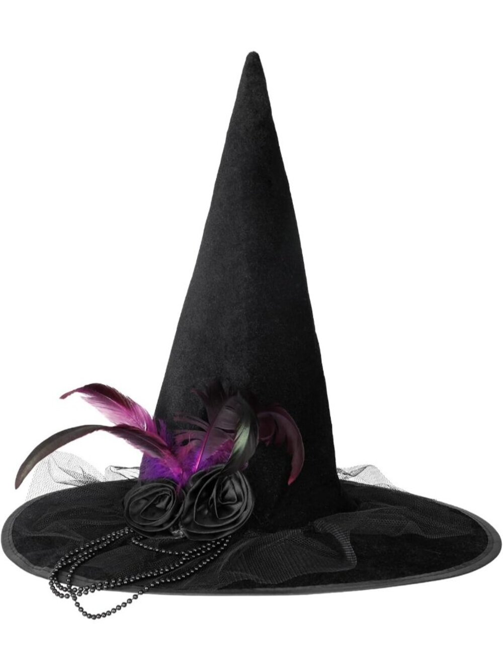 🎃Women's Halloween Witch Hat Witches Hat Wizard Costume Halloween Cosplay Party